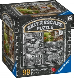 Ravensburger úniková hra EXIT puzzle Strašidelné sídlo: V obývacom pokoji 99 dielikov