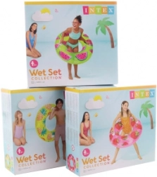 Nafukovací plavecký kruh s úchytmi 107cm