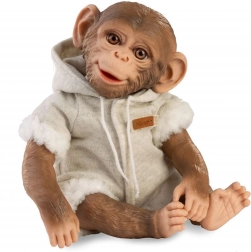 Guca realistická opička bábätko reborn 32 cm s mäkkým telom