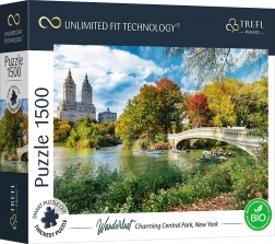 Puzzle TREFL UFT Wanderlust: Čarovný Central Park, New York – 1500 dielikov