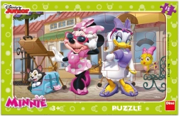 Puzzle Minnie na Montmartri 15 dielikov