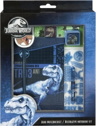 Kreatívna sada zápisníkov s motívom JURASSIC WORLD