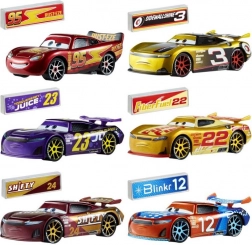 autá disney pixar cars nascar – lightning mcqueen kovový model 1:55