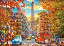 Puzzle jeseň v Paríži 1000 dielikov
