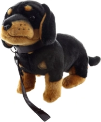 Plyšový Jazvečík s Vodítkom 27 cm Ekologický