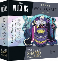 TREFL korkové puzzle Villains: Kujeme pikle 505 dielikov