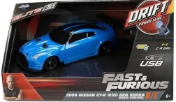 RC drift auto Nissan GT-R R35 Ben Sopra 1:24 od Jada Toys – Rýchlo a zbesilo