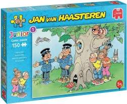 Puzzle JUMBO Jan van Haasteren Junior: Hra na schovávačku 150 dielikov