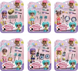 Bábika s Hudobnými Nástrojmi 9 cm