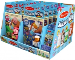 Samolepka Wow - malý stojan