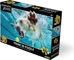 3D puzzle Pes – lentikulárna skladačka 100 dielikov