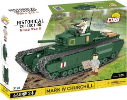 Stavebnica tanku MARK IV CHURCHILL 1:35 (668 dielov)