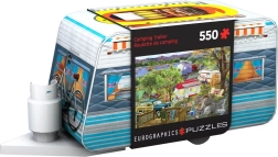 Puzzle v plechovej krabičke Karavan - 550 dielikov