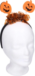 Karnevalová čelenka s tekvicou