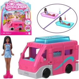 Mini Barbie Land – karavan s mini bábikou BARBIE