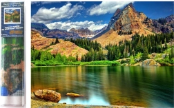 Diamantové maľovanie Divoká príroda 30x40 cm