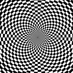 Curiosi štvorcové puzzle Q Shimmer: Ilúzia IV, 79 dielikov