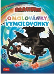 Omaľovánky Ako vycvičiť draka 20 × 27,5 cm