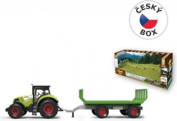 Traktor s vlečkou so zvukom a svetlom