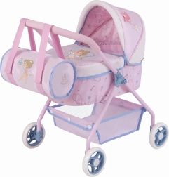 Môj prvý kočík pre bábiky s taškou Gala, 56 cm