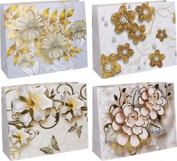 Darčeková papierová taška L 38 × 32 × 12 cm – celoročné motívy