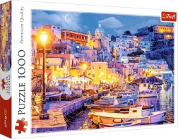 Puzzle 1000 dielikov - Trefl: Ostrov Procida v noci, Taliansko