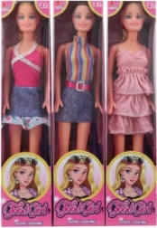 Bábika v módnom oblečení 29 cm