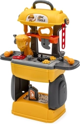 Detská dielňa s náradím 3 v 1 Baby Mix – kufrík s 28 dielmi