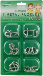 Kovové hlavolamy pre deti