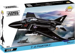 Stavebnica COBI F-4S Phantom II Black Bunny – 608 dielikov