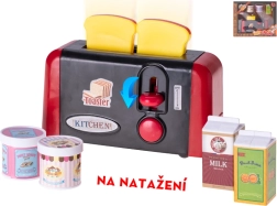 Detský naťahovací toustovač s doplnkami