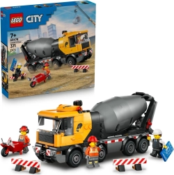 LEGO City miešačka betónu