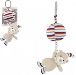 Plyšový Medveď s Balónom - Závesná Hračka 30 cm