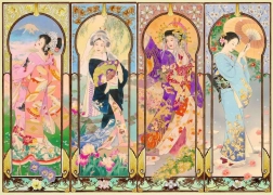 Puzzle Ravensburger Štyri ročné obdobia 1000 dielikov