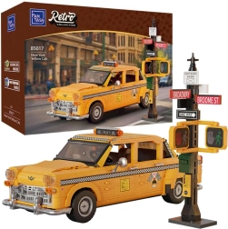 Stavebnica Pantasy žlté taxi Yellow Cab 36,5 cm, 1601 dielikov