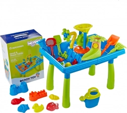 Stôl na vodu a piesok 2v1 Palma 18 ks