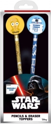 Hviezdne vojny ceruzky s topperom