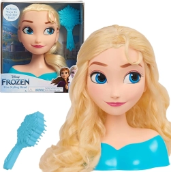 Hlava na česanie a styling DISNEY FROZEN Elsa so štetkou