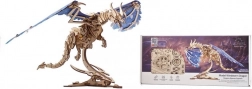 UGEARS mechanické 3D puzzle veterný drak, 320 dielikov