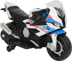 Detská elektrická motorka BMW S1000RR biela