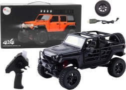 RC terénne auto 2.4G s pohonom 4x4 – čierne