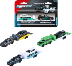 Majorette Mercedes-AMG s prívesom – kovový model s pohyblivými časťami