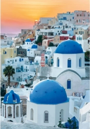 Puzzle CLEMENTONI Santorini 1000 dielikov