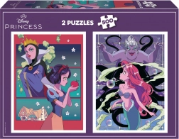 Educa Puzzle Disney Zloduši a Princezné 2x500 dielov