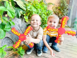 Penenový bumerang pre športové hry