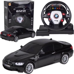 RC auto s volantom BMW M3 1:24 – zábavné diaľkovo ovládané športové auto pre deti
