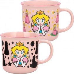 Menivý hrnček s motívom PRINCESS PEACH 350 ml