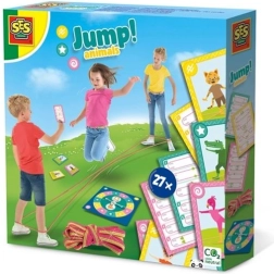 SES Creative Jump! zvieratá – pohybová skákacia hra pre deti