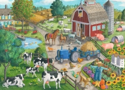 Puzzle Doma na farme 60 dielikov RAVENSBURGER
