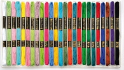 Playbox bavlnky na vyšívanie a tvorenie 25 ks